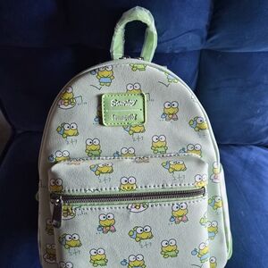 Sanrio Keroppi Loungefly Backpack - Mint Green